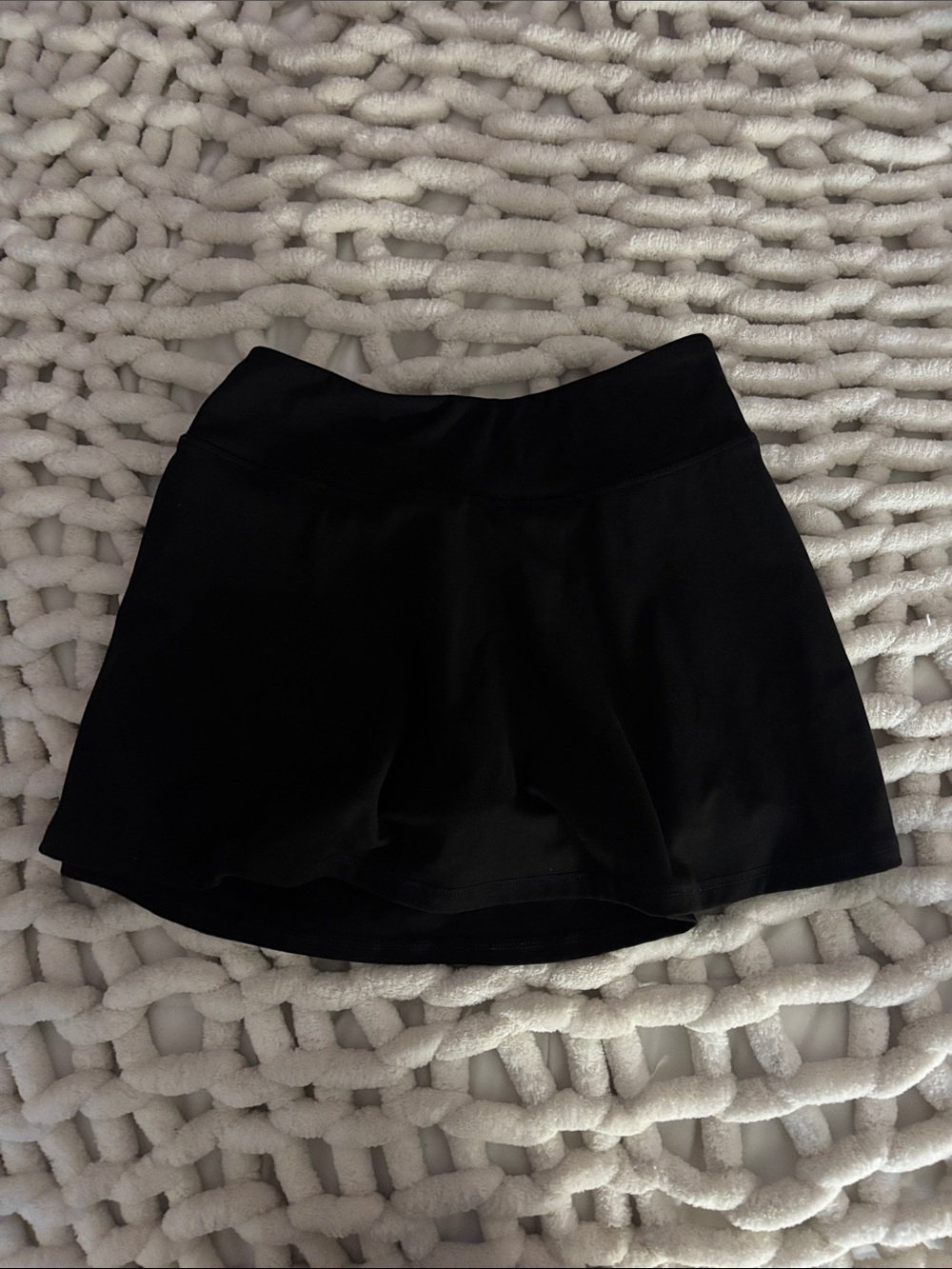Black Women's Garage circle Skirt - Versatile Everyday Style
